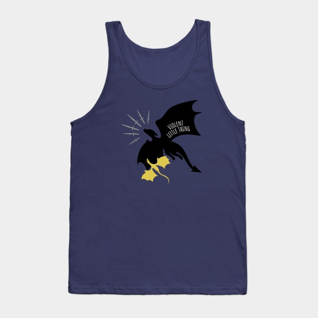 VIOLENT LITTLE THING (Fourth Wing) Tank Top by BeyondThePines